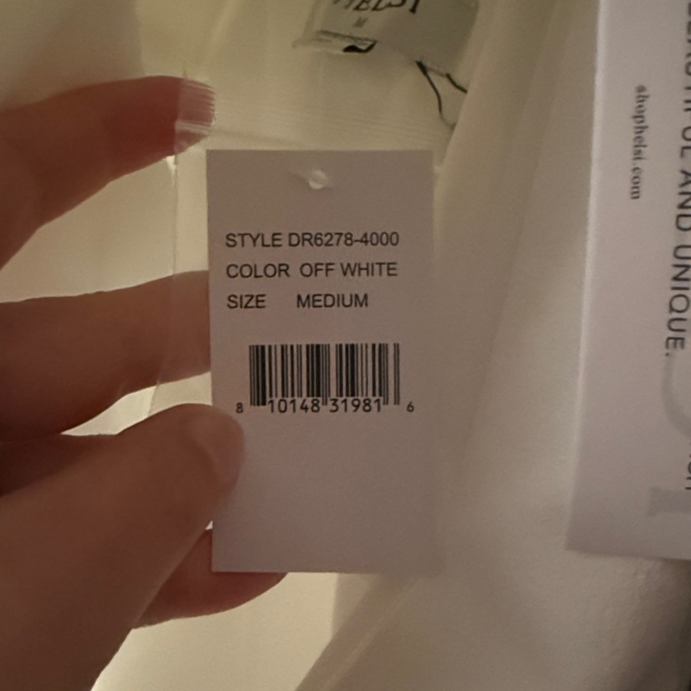 NWT Helsi Kaia Strapless 3D flower midi dress - Picture 10 of 11